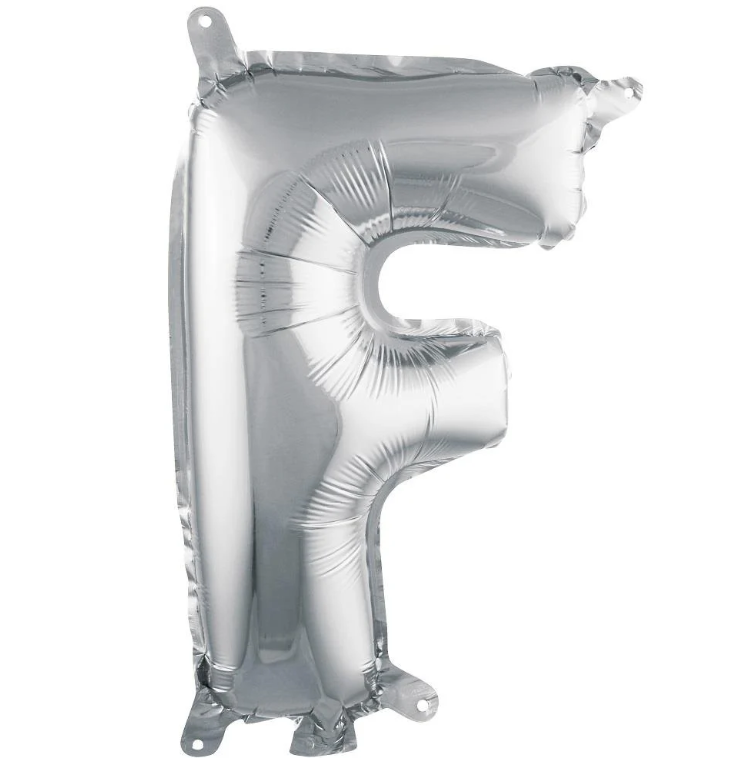 Folyo Balon Gümüş F 16 İnç 36 Cm